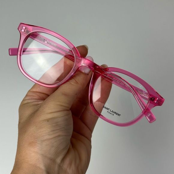 BRAND NEW SAINT LAURENT SL588 004 Women Eyeglasses - Picture 1 of 9